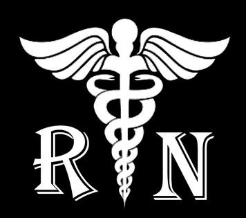 Registered Nurse window decal